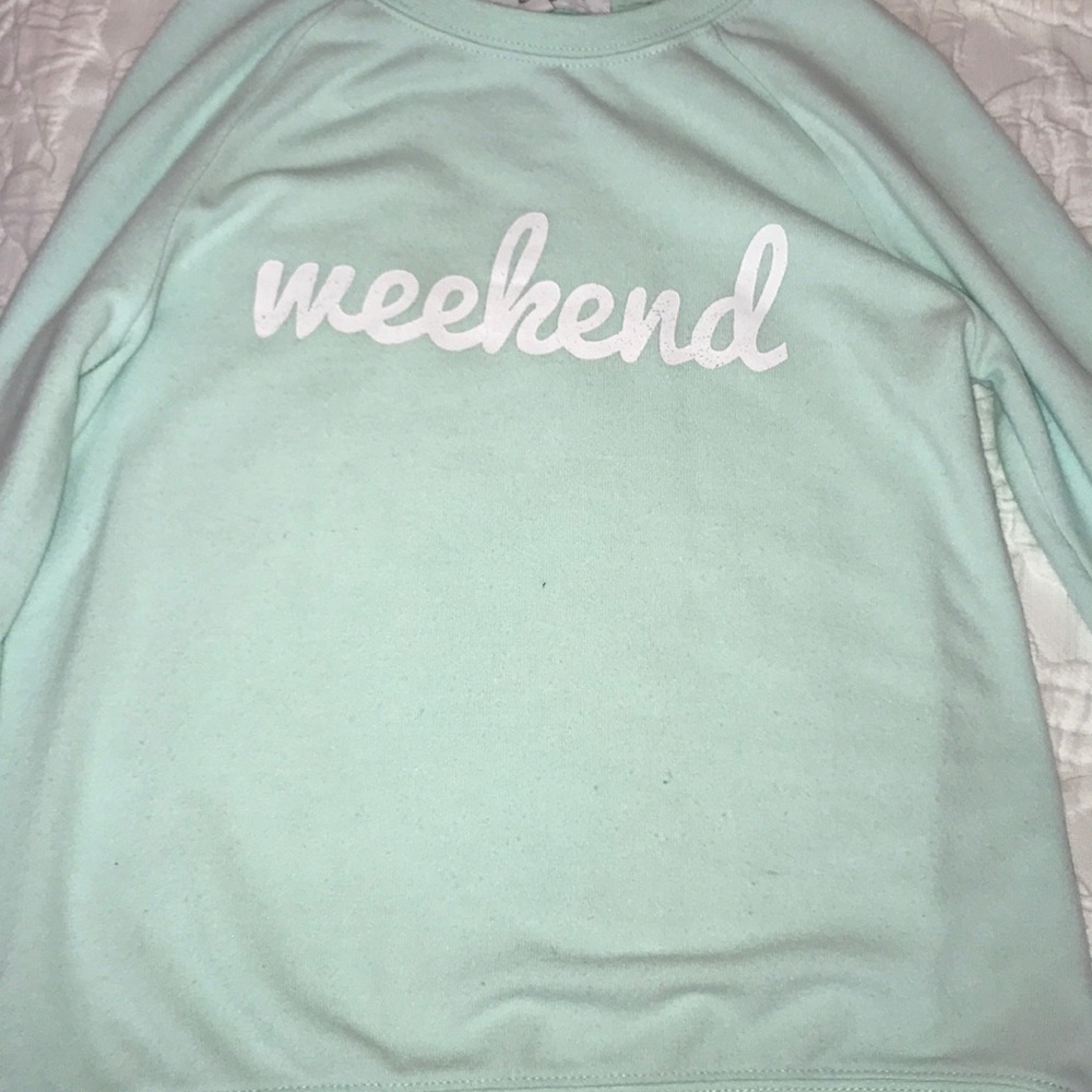 Girls sweater blue